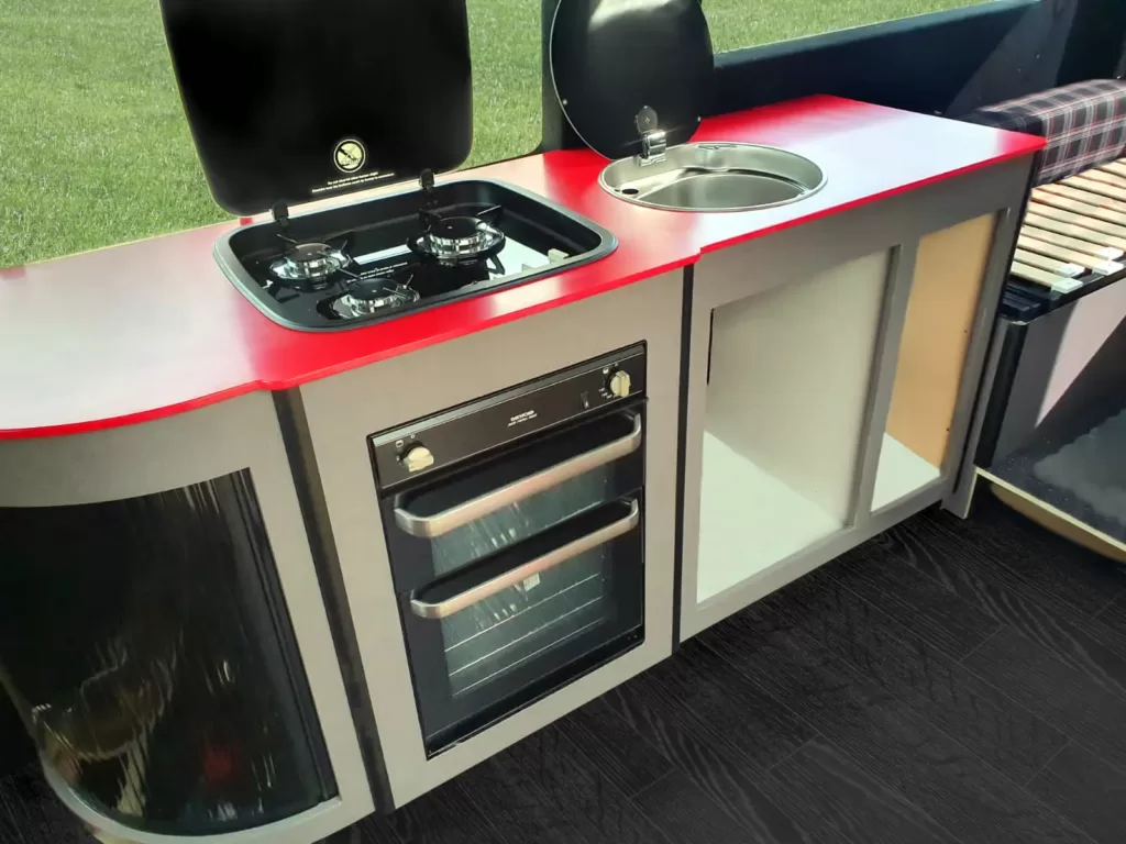 Kitchen camper van pod