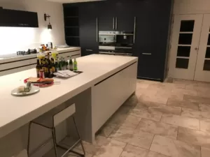 Contemporary kitchen island